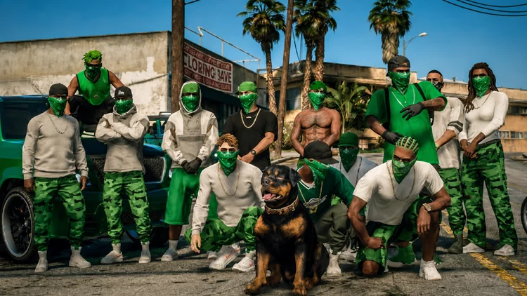 Grove Street Families a GTA V
