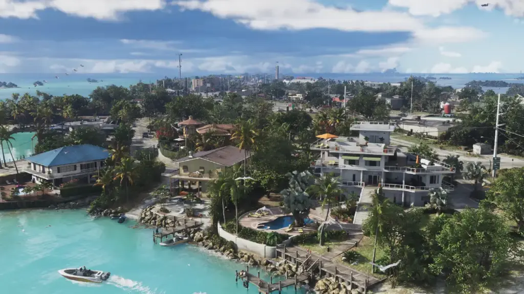 Vistas de Leonida, extraídas del tráiler de GTA VI